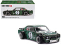 Nissan Skyline 2000GT-R (KPGC10) RHD (Right Hand Drive) #0 "Cortez V1" Green with Graphics (Designed by Jun Imai) "Kaido House" Special 1/64 Diecast Model Car by Mini GT
