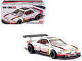 Nissan Silvia S13-R "Circuit Spec V1" RHD (Right Hand Drive) White with Graphics (Designed by Jun Imai) "Kaido House" Special 1/64 Diecast Model Car by Mini GT
