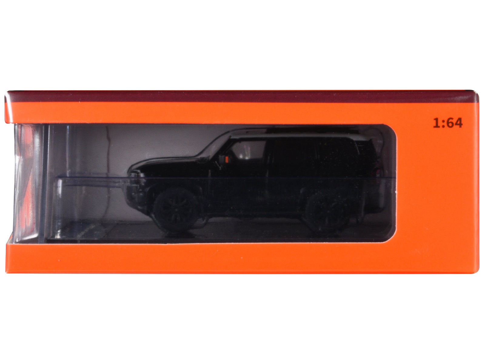 Toyota Land Cruiser Prado 250 Black with White Top 1/64 Diecast Model Car by GCD - image 3