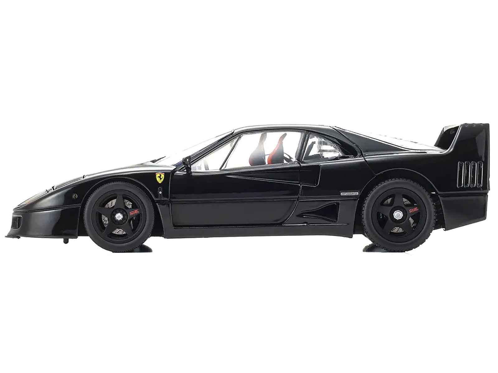 Ferrari F40 Black 1/18 Diecast Model Car by Kyosho - image 3