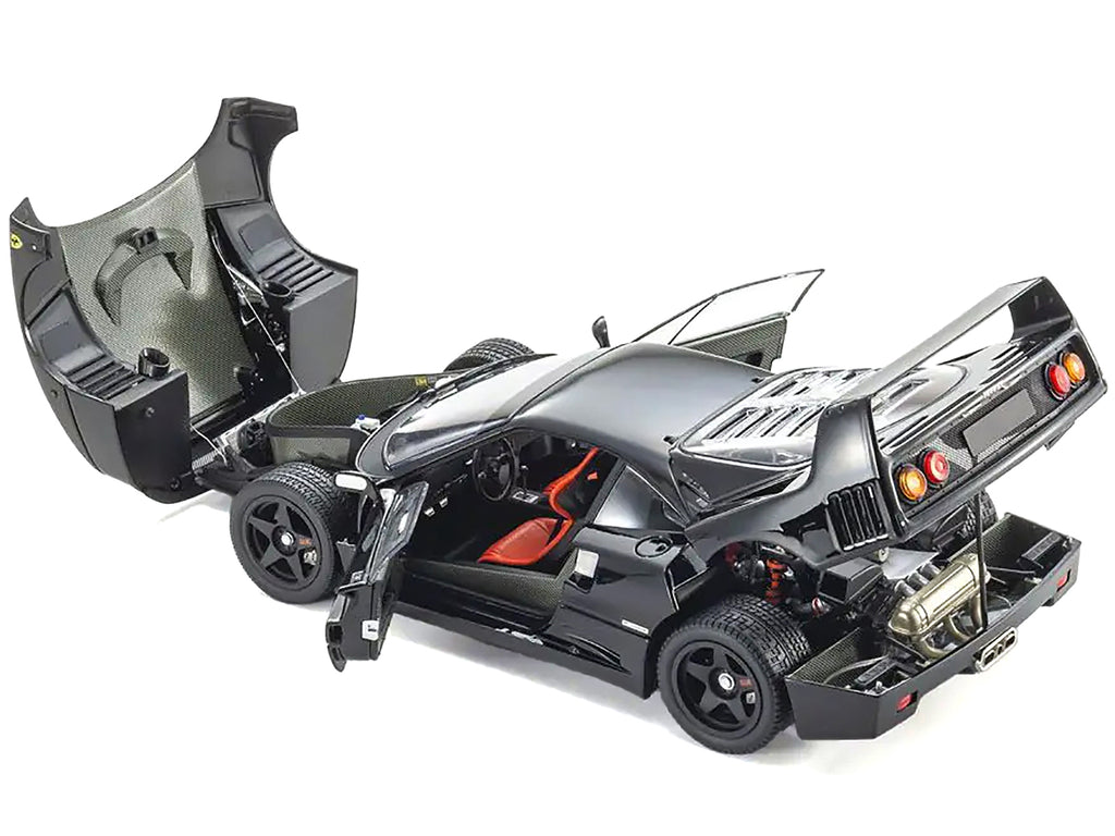 Ferrari F40 Black 1/18 Diecast Model Car by Kyosho - image 5