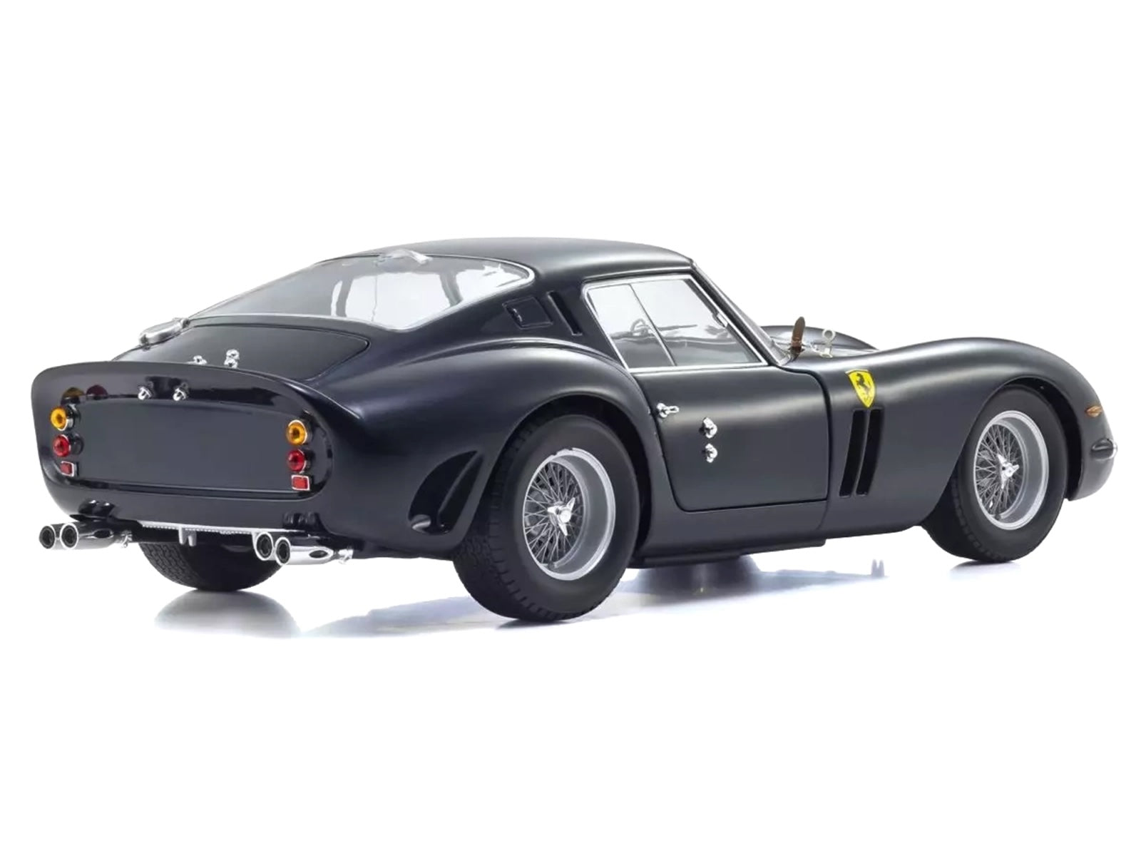 Ferrari 250 GTO Dark Blue Metallic 1/18 Diecast Model Car by Kyosho