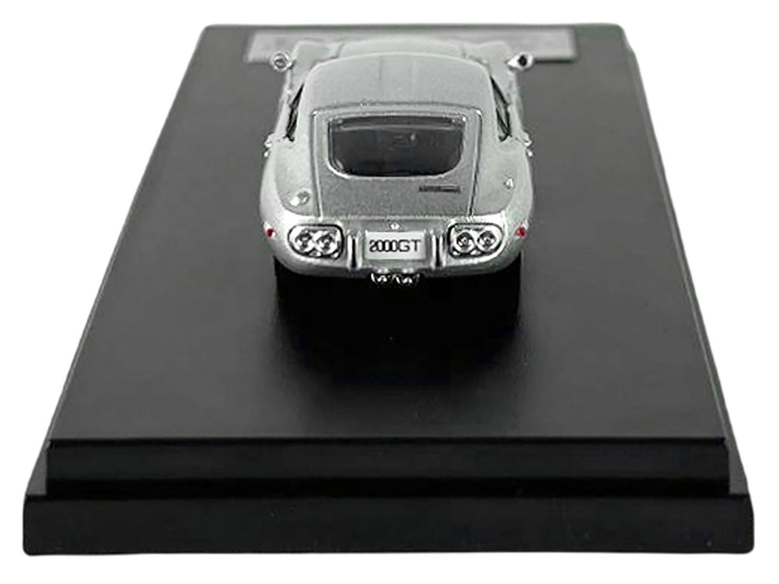 Toyota 2000GT RHD (Right Hand Drive) Silver Metallic 1/64 Diecast Model Car by LCD Models - image 4