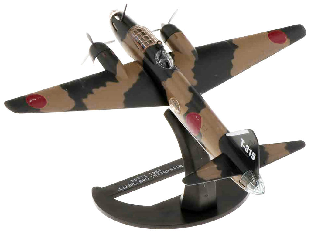 Mitsubishi G4M Bomber Aircraft "Betty Takao Kokutai Philippines" Imperial Japanese Navy (1941) "Planes of World War II" Series 1/144 Diecast Model Airplane by Luppa - image 4