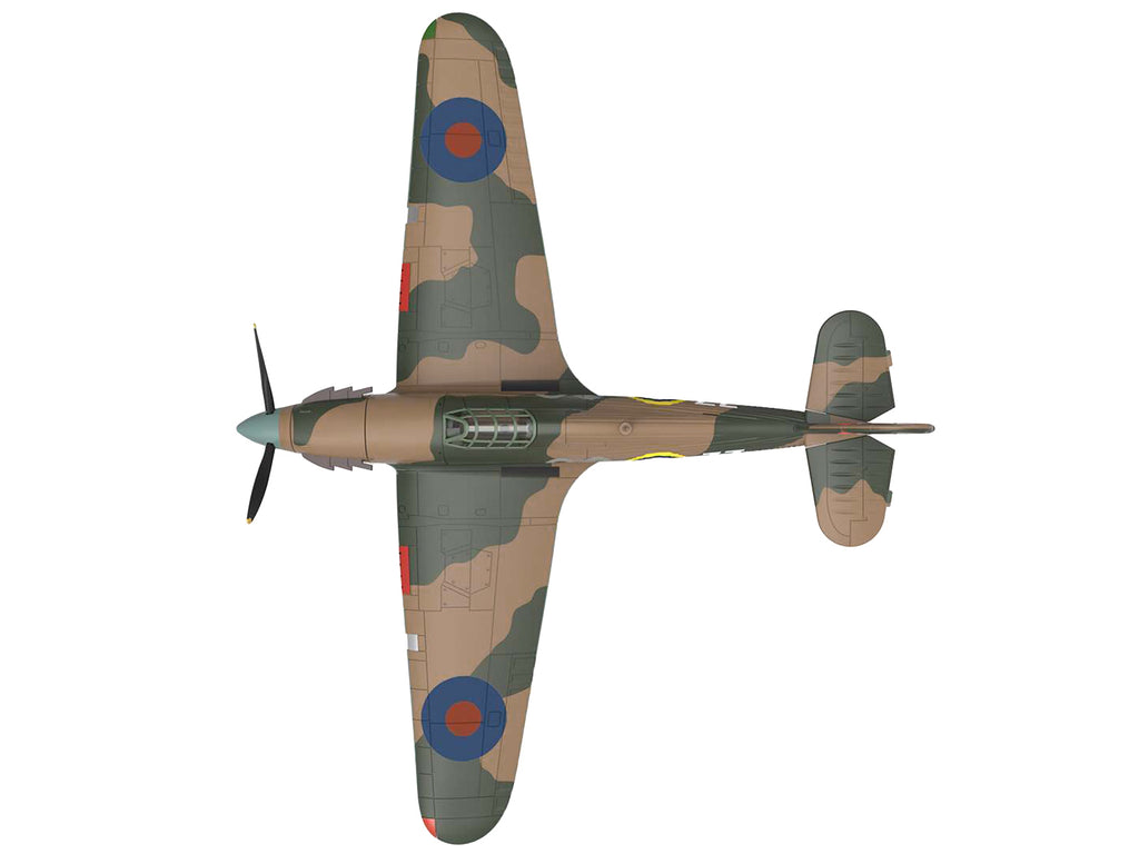 Hawker Hurricane Mk.IIB Aircraft "No. 134 Squadron 151 Wing Vaenga USSR" (1941) British Royal Air Force "Planes of World War II" Series 1/72 Diecast Model Airplane by Luppa - image 3
