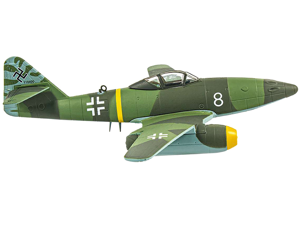 Messerschmitt Me 262 Fighter Aircraft "White 8 258 aerial victory ace Walter Nowotny Kommando Nowotny Germany" (1944) German Luftwaffe 1/72 Diecast Model Airplane by Luppa - image 3