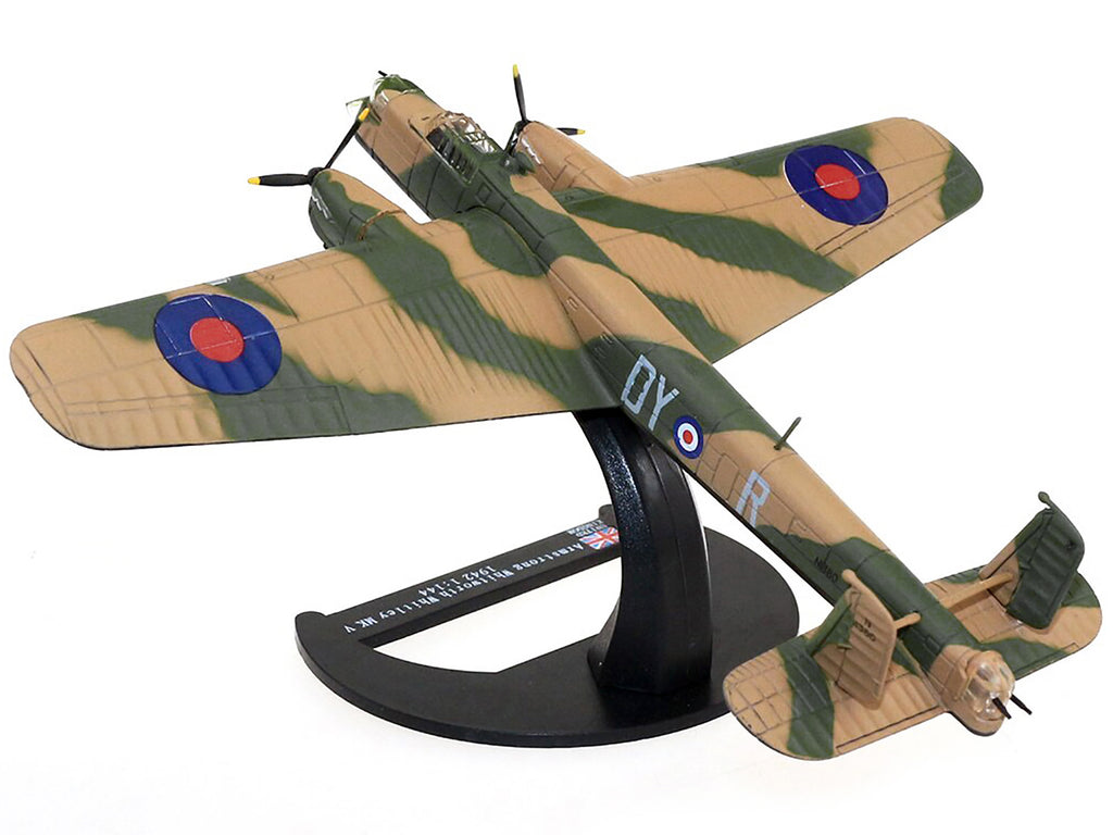Armstrong Whitworth Whitley Mk.V Bomber Aircraft "No. 102 Squadron RAF Driffield" Royal Air Force (1940) "Planes of World War II" Series 1/144 Diecast Model Airplane by Luppa - image 5
