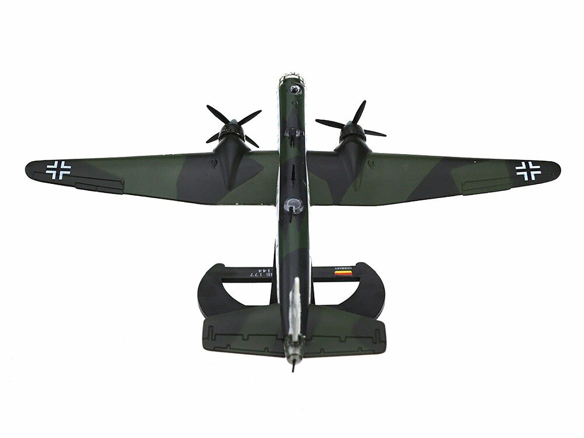 Heinkel He 177 Bomber Aircraft "II./KG 40 Bordeaux France" (1942) German Luftwaffe 1/144 Diecast Model Airplane by Luppa - image 4
