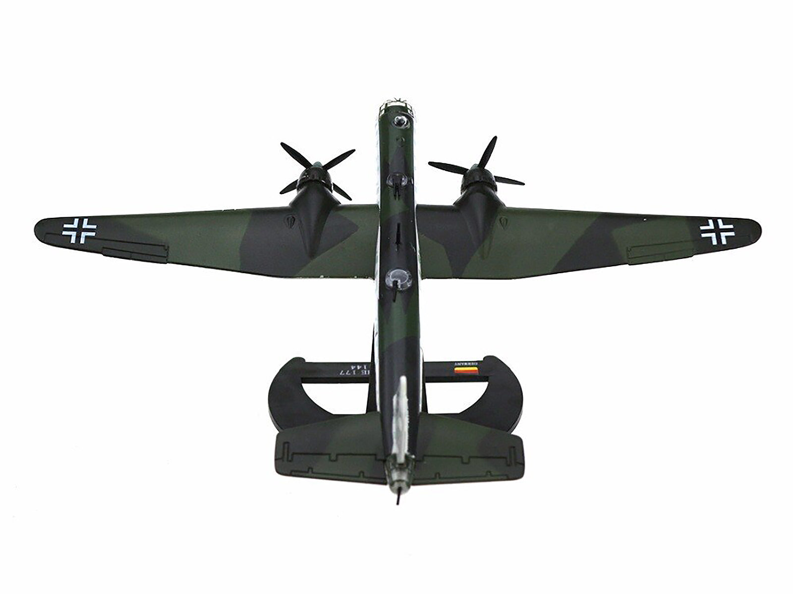 Heinkel He 177 Bomber Aircraft "II./KG 40 Bordeaux France" (1942) German Luftwaffe 1/144 Diecast Model Airplane by Luppa - image 4