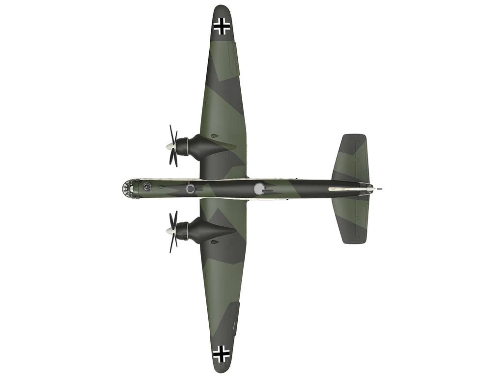 Heinkel He 177 Bomber Aircraft "II./KG 40 Bordeaux France" (1942) German Luftwaffe 1/144 Diecast Model Airplane by Luppa - image 2