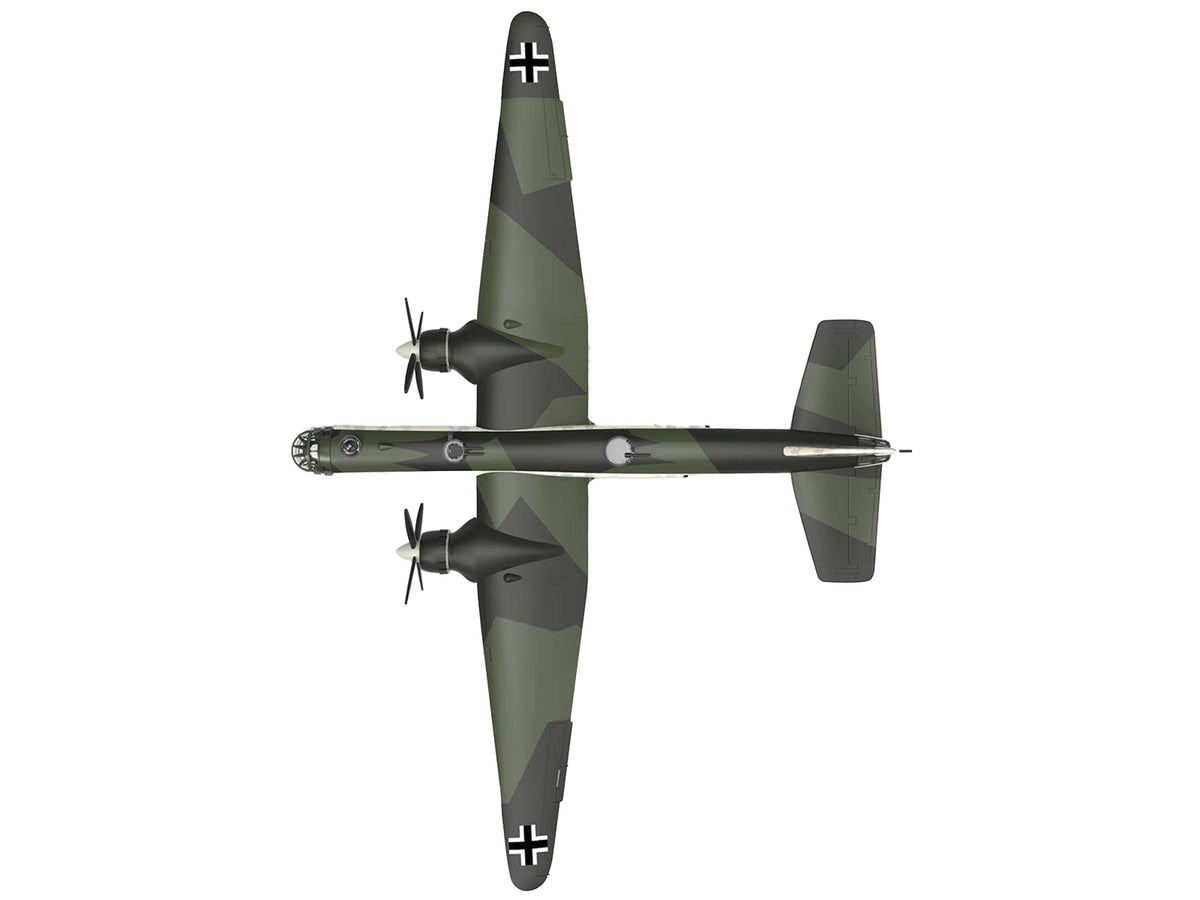 Heinkel He 177 Bomber Aircraft "II./KG 40 Bordeaux France" (1942) German Luftwaffe 1/144 Diecast Model Airplane by Luppa - image 2