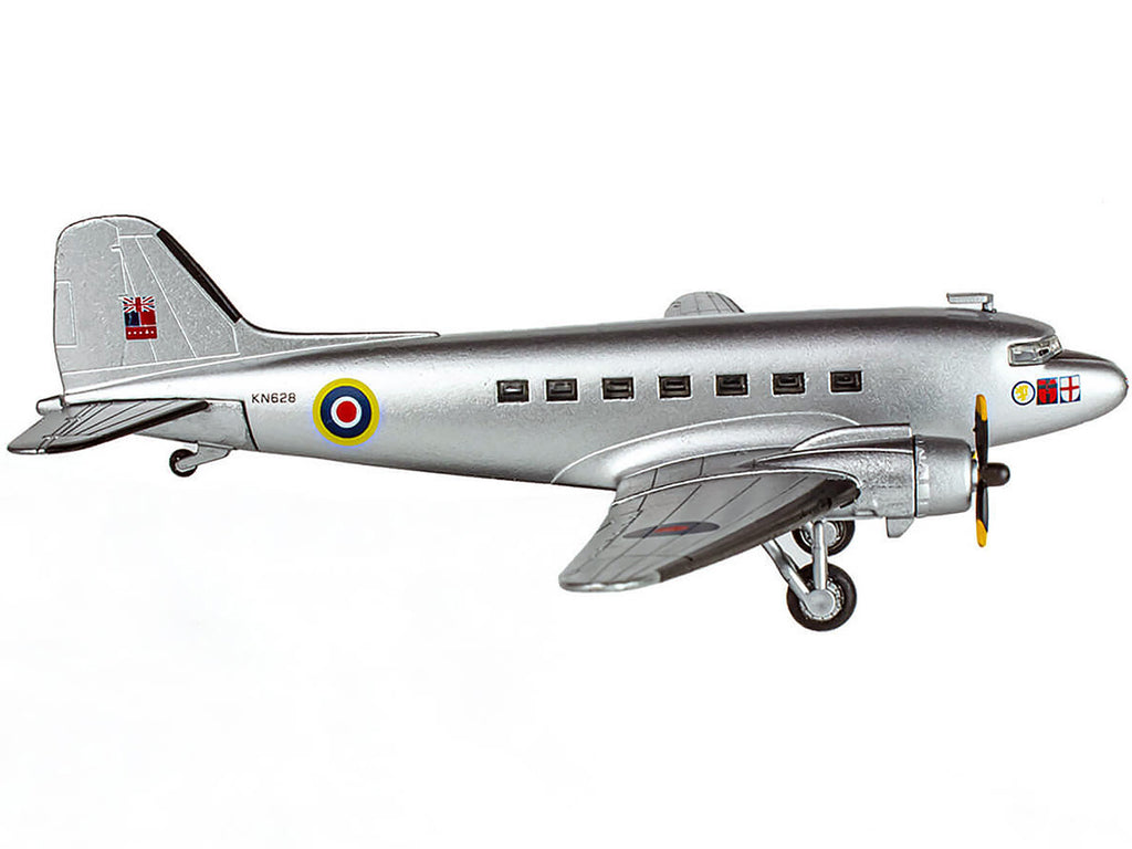 Douglas C-47 Dakota Transport Aircraft "Field Marshal Montgomery No. 24 Squadron" Royal Air Force (1945) "Planes of World War II" Series 1/144 Diecast Model Airplane by Luppa - image 2