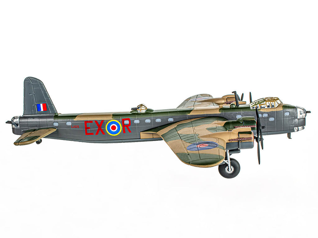 Short Stirling Mk.III Aircraft "Jolly Roger No. 199 Squadron 100 Group" (1943) British Royal Air Force "Planes of World War II" Series 1/144 Diecast Model Airplane by Luppa - image 2