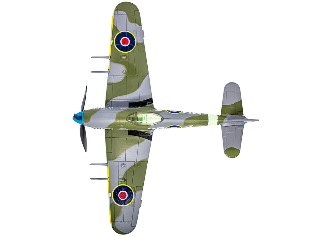 Hawker Typhoon Mk IB Fighter-Bomber Aircraft "No. 245 (Northern Rhodesian) Squadron" Royal Air Force (1942) "Planes of World War II" Series 1/72 Diecast Model Airplane by Luppa - image 3