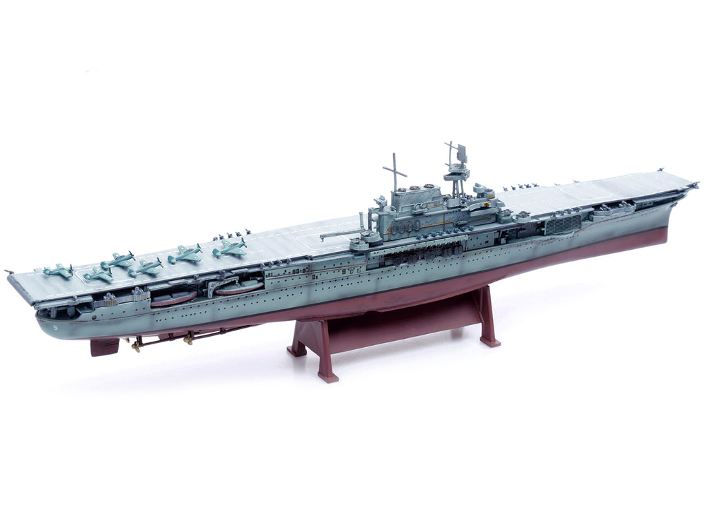 USS Yorktown (CV-5) Aircraft Carrier "US Navy" World War II 1/1000 Diecast Model by Legion - image 2