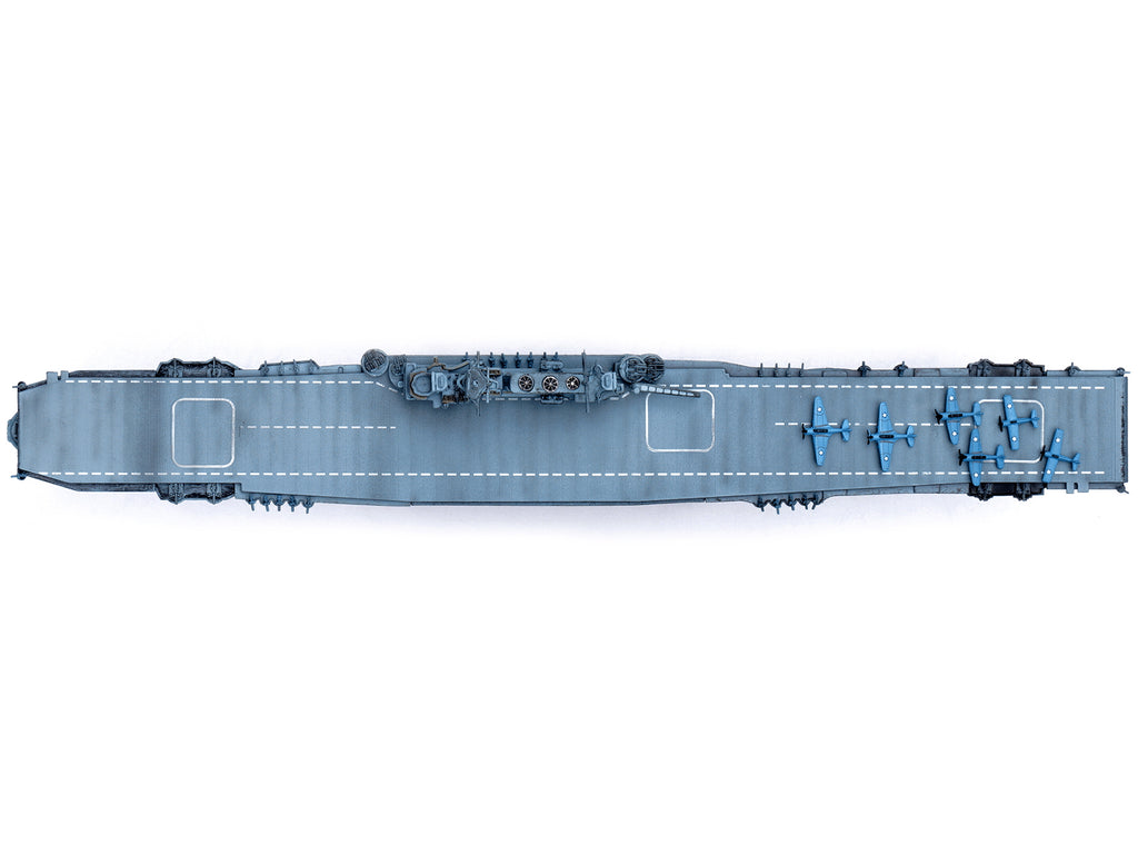 USS Yorktown (CV-5) Aircraft Carrier "US Navy" World War II 1/1000 Diecast Model by Legion - image 5