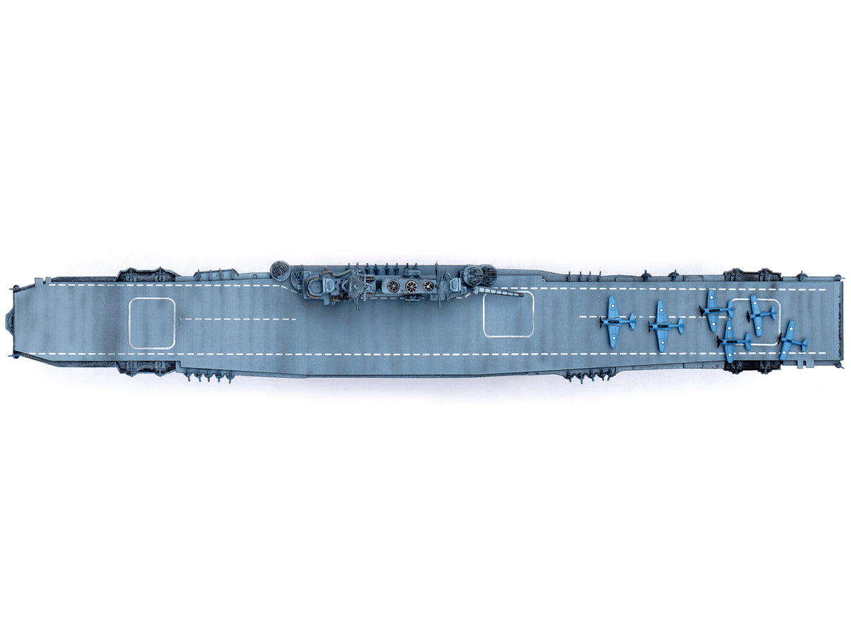 USS Yorktown (CV-5) Aircraft Carrier "US Navy" World War II 1/1000 Diecast Model by Legion - image 5