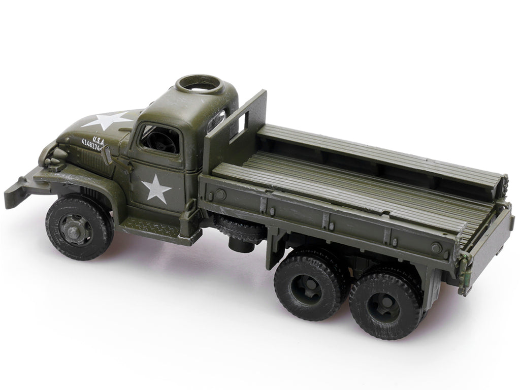 GMC CCKW 353 Truck With Mounted Gun Olive Drab "4148174-S" US Army World War II 1/72 Diecast Model by Legion - image 3