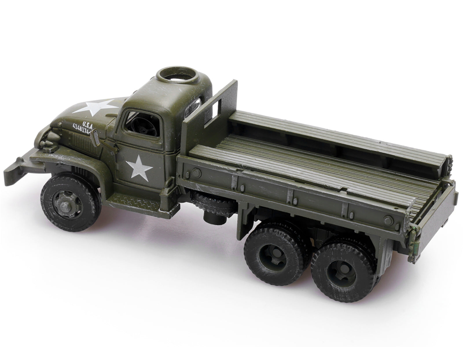 GMC CCKW 353 Truck With Mounted Gun Olive Drab "4148174-S" US Army World War II 1/72 Diecast Model by Legion - image 3