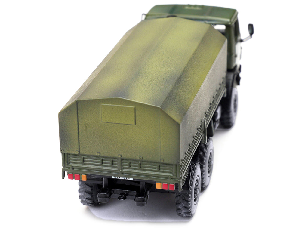 Kamaz 4310 Transport Truck Green (Weathered) "Ukrainian Ground Forces" 1/72 Diecast Model by Legion - image 4
