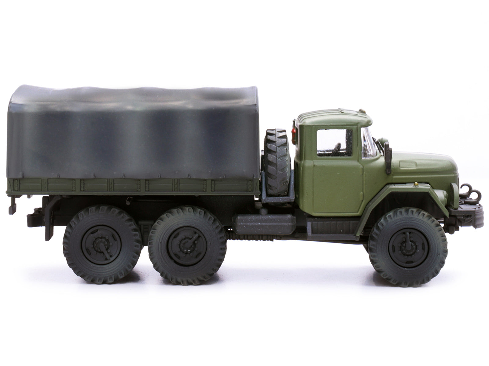 ZIL 131 Cargo Truck Green with White Stripes "Ukrainian Ground Forces" 1/72 Diecast Model by Legion - image 2