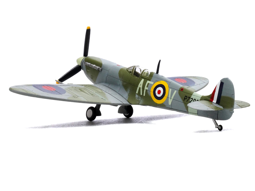 Supermarine Spitfire Mk IIa Fighter Aircraft "P7290 Air Fighting Development Unit RAF Duxford" (1942) Royal Air Force 1/72 Diecast Model by Legion - image 3