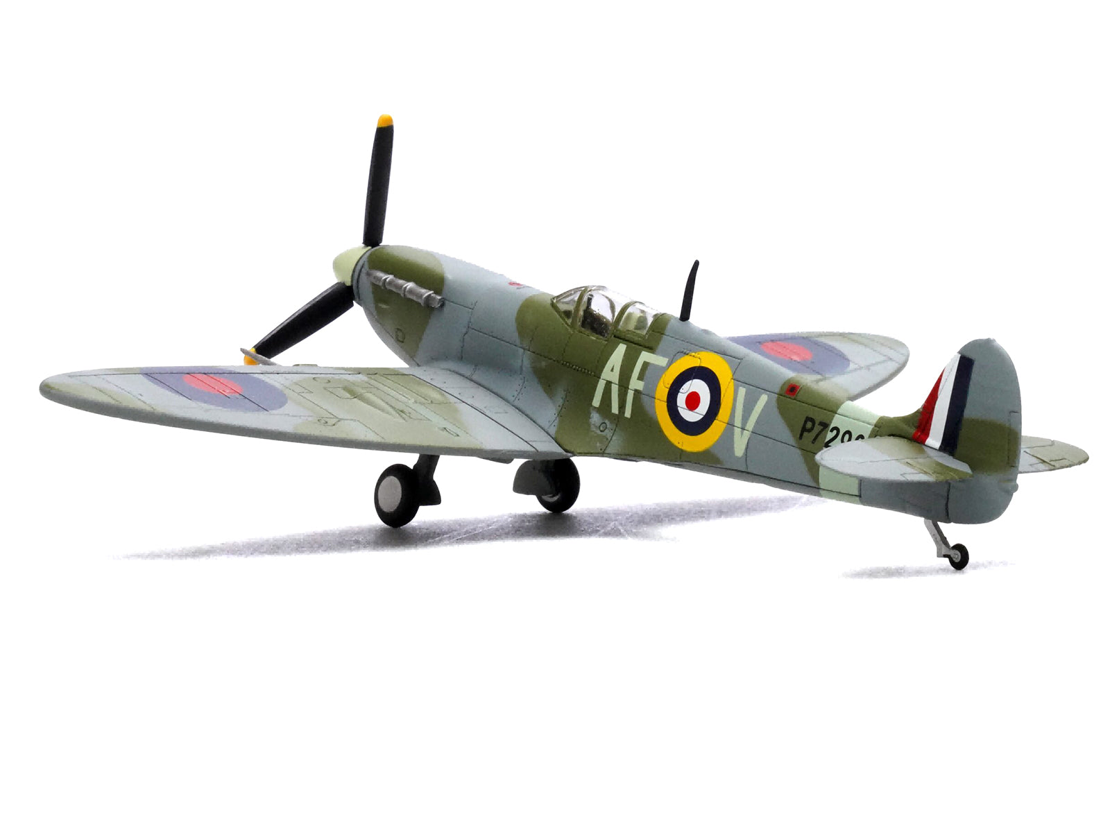 Supermarine Spitfire Mk IIa Fighter Aircraft "P7290 Air Fighting Development Unit RAF Duxford" (1942) Royal Air Force 1/72 Diecast Model by Legion - image 3