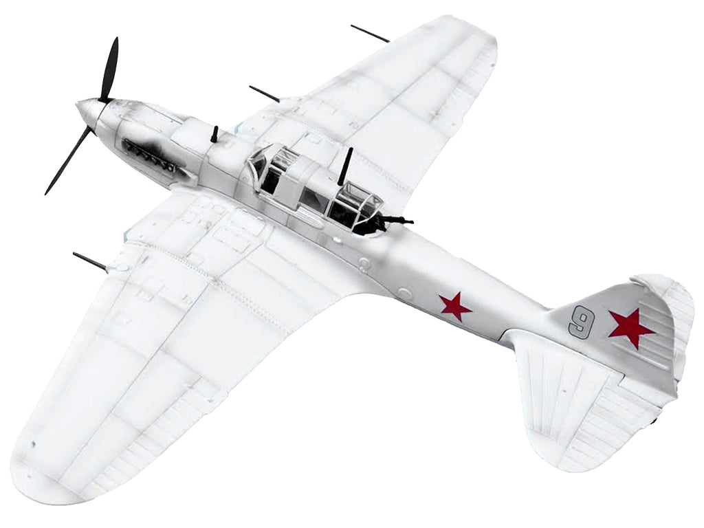 Ilyushin IL-2 Shturmovik Aircraft White "3rd Squadron 505th Air Assault Regiment 226th Air Assault Division Battle of Stalingrad" (1942) Soviet Air Force 1/72 Diecast Model Airplane by Legion - image 3