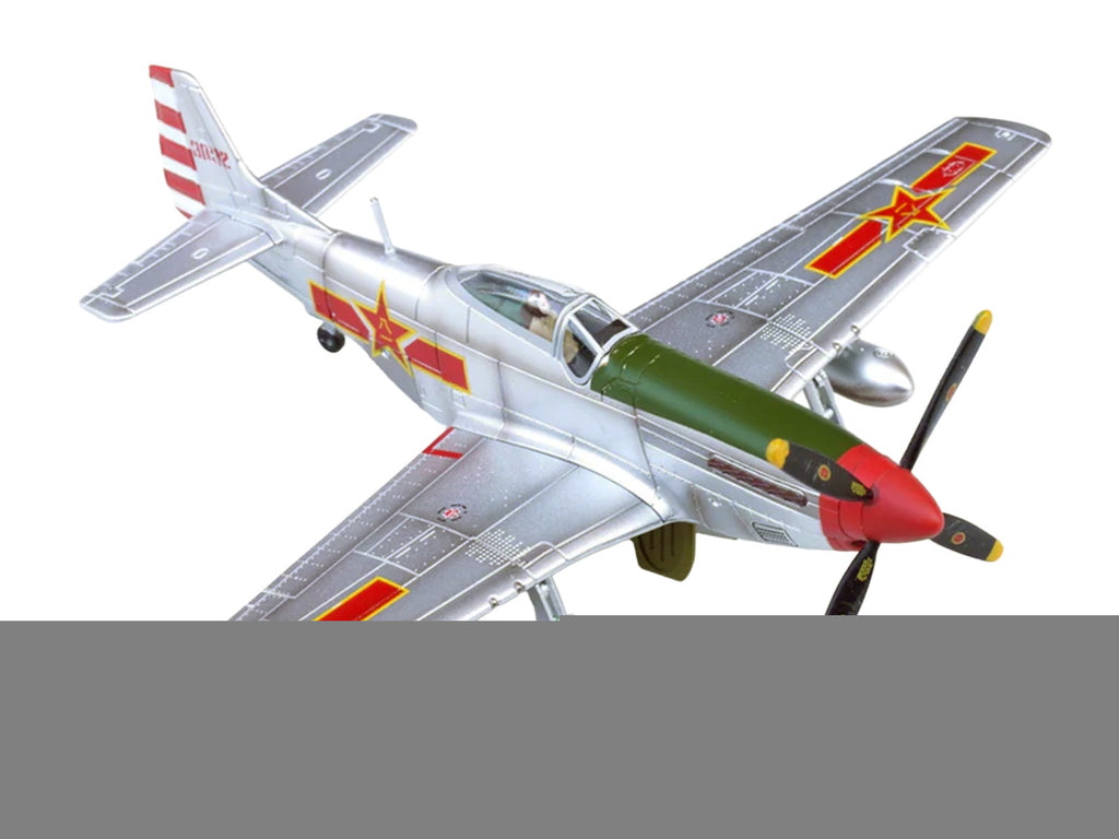 North American P-51K Mustang Aircraft "Captured from Chinese Nationalist Forces Chinese People's Revolution Military Museum" (1949) People's Liberation Army Air Force 1/72 Diecast Model Airplane by Legion - image 2