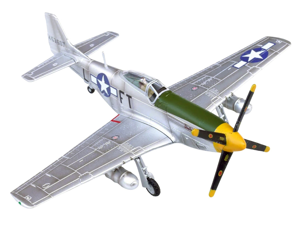 North American P-51D Mustang Aircraft "Feeble Eagle 18.5-victory Ace Glenn Eagleston 353rd Fighter Squadron 354th Fighter Group Ninth Air Force" (1945) United States Army Air Forces 1/72 Diecast Model Airplane by Legion - image 3