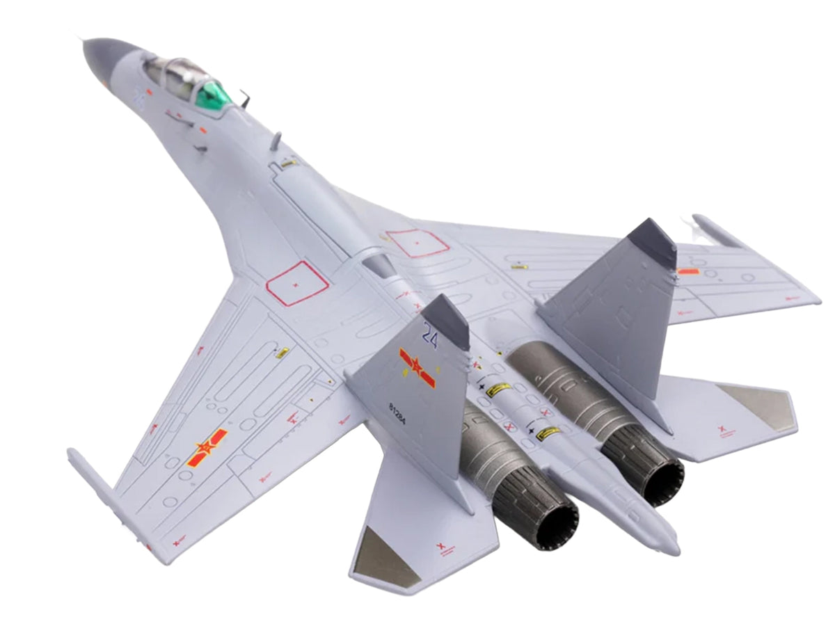 Shenyang J-11BH Yinglong Aircraft "Blue 24" (2014) People’s Liberation Army Navy Air Force 1/100 Diecast Model Airplane by Legion - image 2