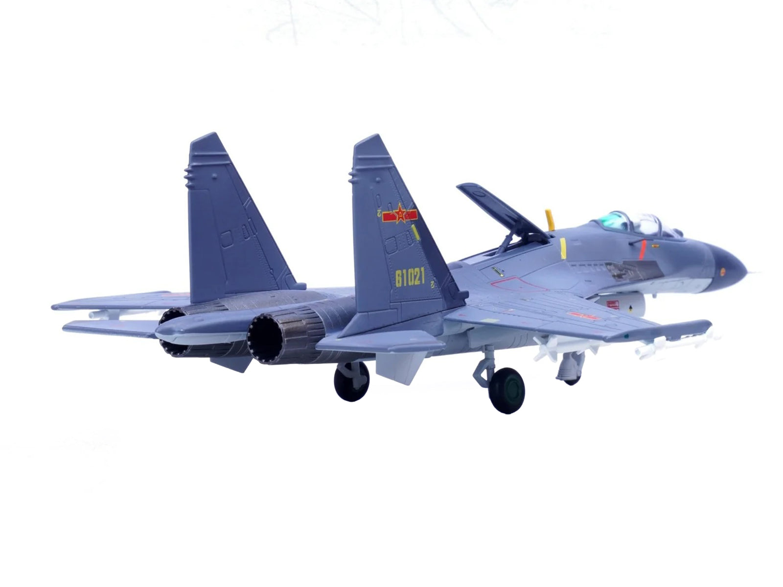 Shenyang J-11B Yinglong Aircraft "61021 Northern Theater Command" (2019) People's Liberation Army Air Force 1/100 Diecast Model Airplane by Legion - image 2