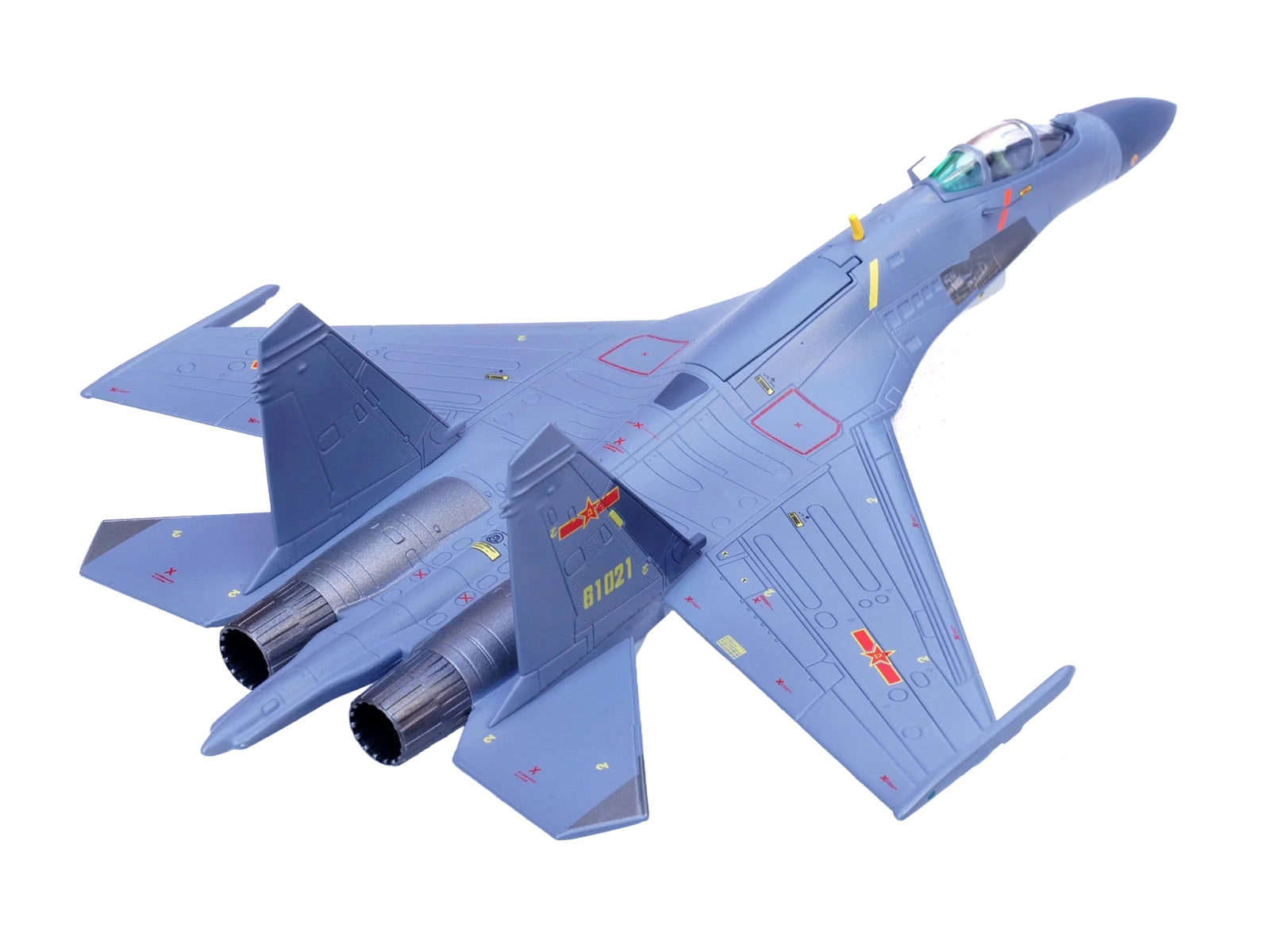 Shenyang J-11B Yinglong Aircraft "61021 Northern Theater Command" (2019) People's Liberation Army Air Force 1/100 Diecast Model Airplane by Legion - image 3