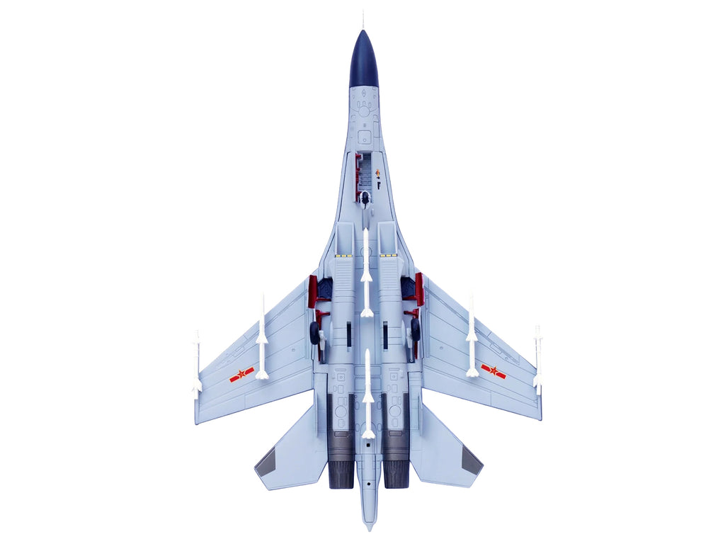 Shenyang J-11B Yinglong Aircraft "61021 Northern Theater Command" (2019) People's Liberation Army Air Force 1/100 Diecast Model Airplane by Legion - image 4