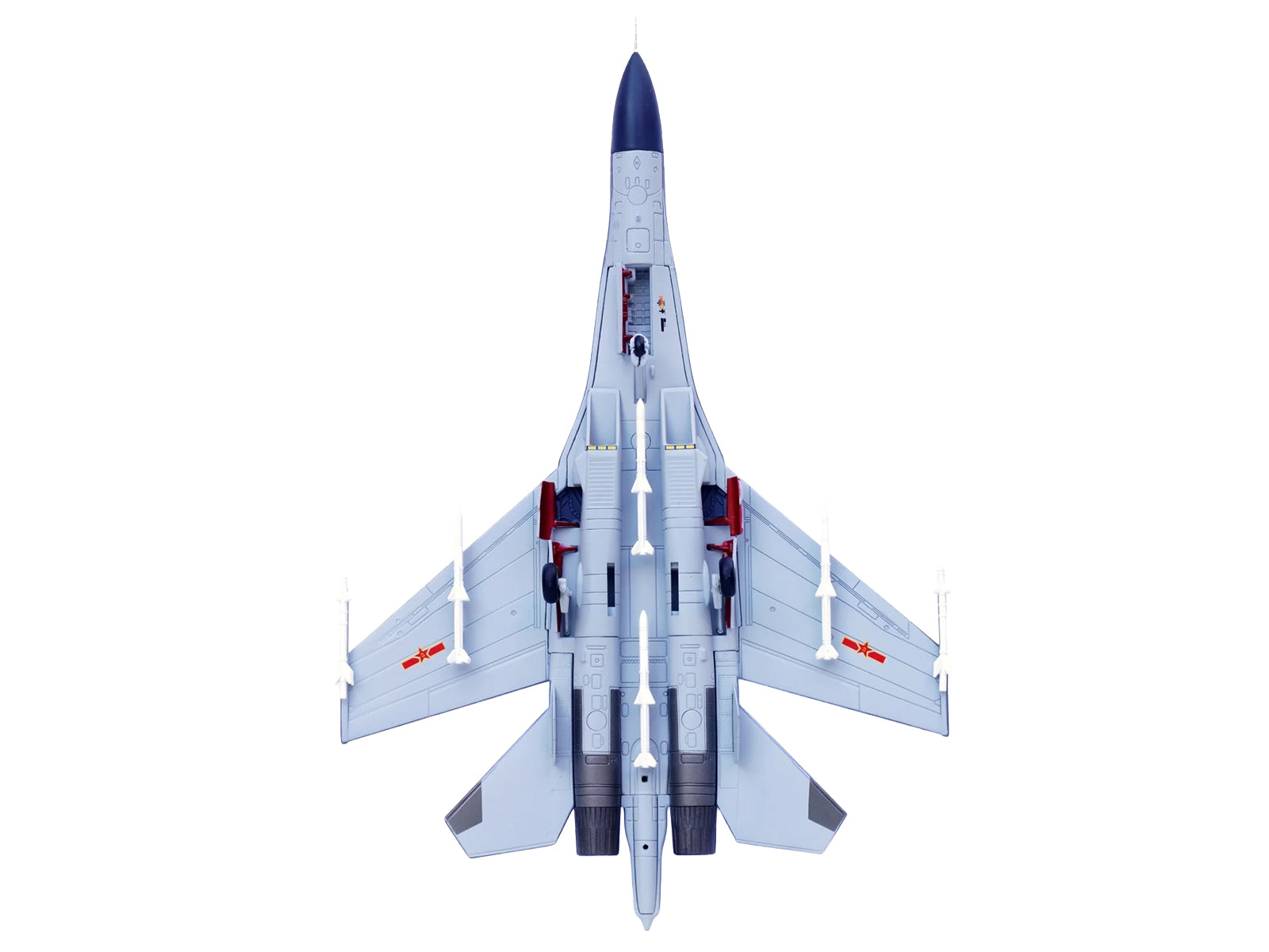 Shenyang J-11B Yinglong Aircraft "61021 Northern Theater Command" (2019) People's Liberation Army Air Force 1/100 Diecast Model Airplane by Legion - image 4