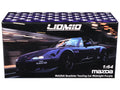Mazda Roadster Touring Car RHD (Right Hand Drive) Midnight Purple Metallic "Hobby Expo China 2026 Event Edition" 1/64 Diecast Model Car by Liomio
