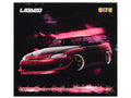Toyota Soarer JZZ30 Vertex RHD (Right Hand Drive) Red Metallic with Carbon Hood and Doors "Hong Kong Toycar Salon (HKTCS) 2026" 1/64 Diecast Model Car by Liomio