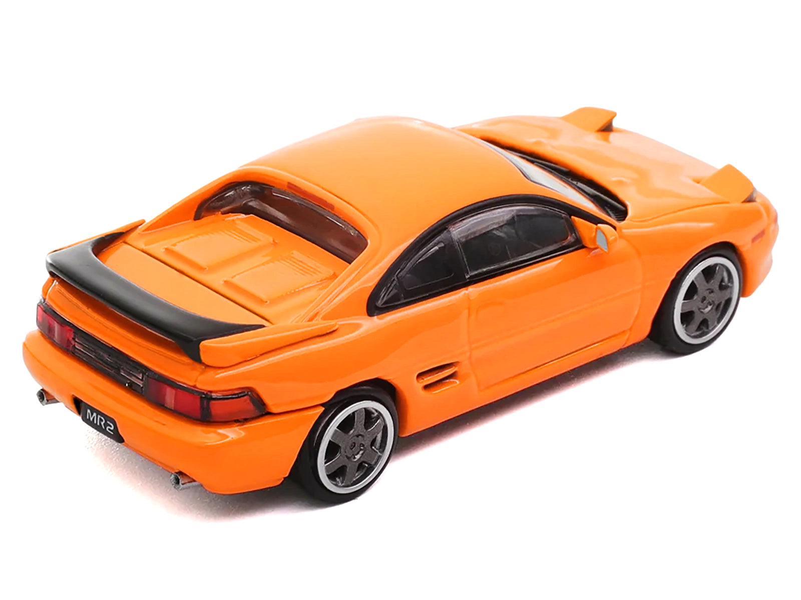 Toyota MR2 W20 RHD (Right Hand Drive) Orange 1/64 Diecast Model Car by Die Cast Team - image 2