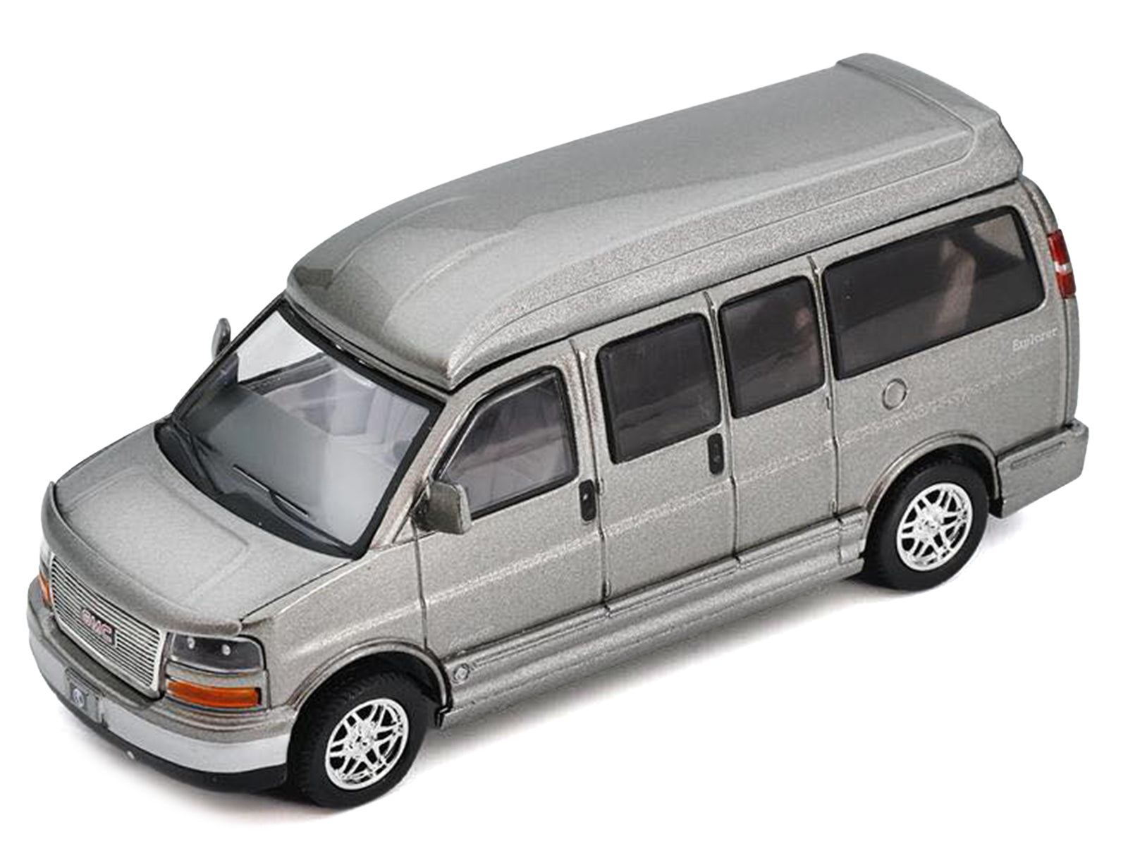 GMC Savana Explorer Limited SE Van Gray Metallic 1/64 Diecast Model Car by Shadow