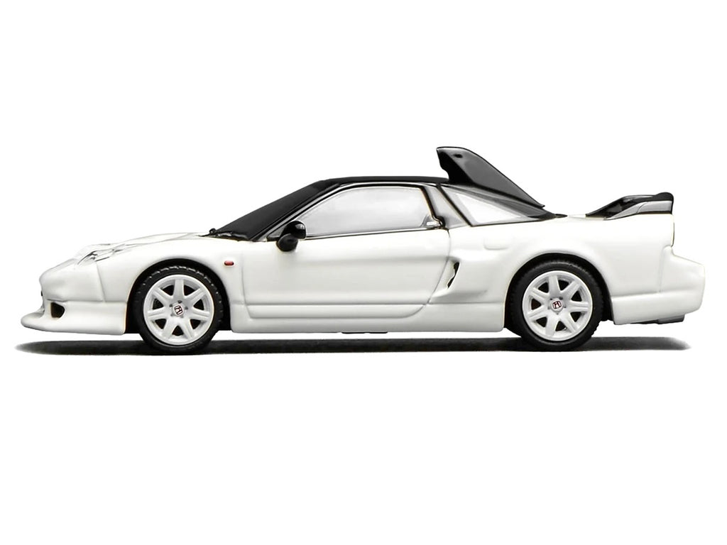 Honda NSX-R GT RHD (Right Hand Drive) Championship White with Black Top "Intern 64" Series 1/64 Diecast Model Car by MotorHelix - image 2