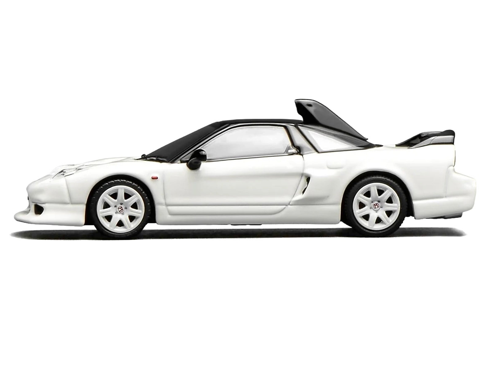 Honda NSX-R GT RHD (Right Hand Drive) Championship White with Black Top "Intern 64" Series 1/64 Diecast Model Car by MotorHelix - image 2