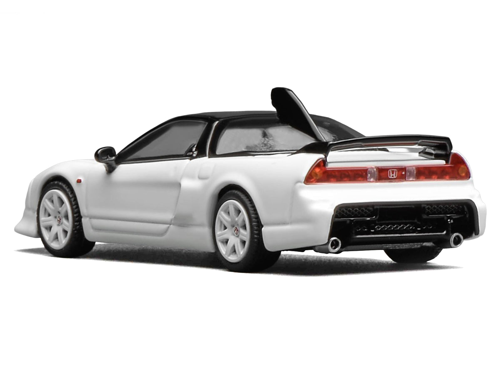 Honda NSX-R GT RHD (Right Hand Drive) Championship White with Black Top "Intern 64" Series 1/64 Diecast Model Car by MotorHelix - image 3
