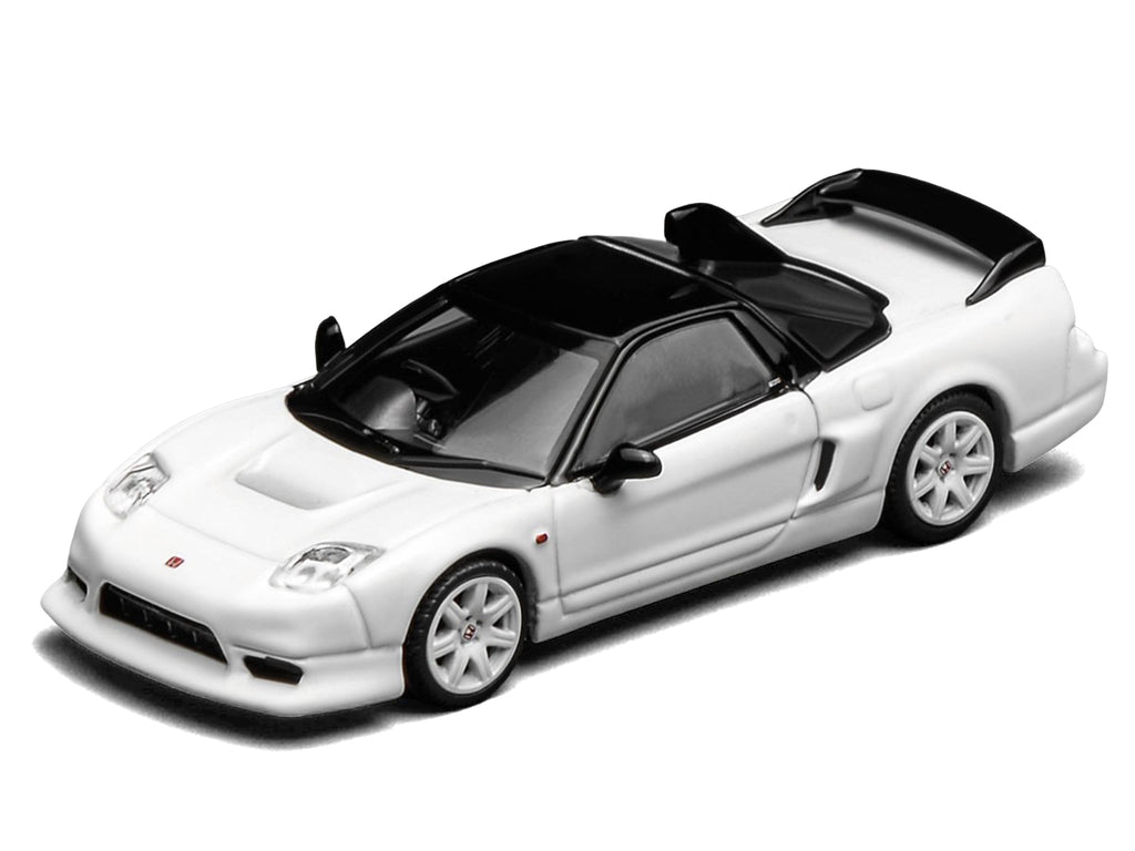 Honda NSX-R GT RHD (Right Hand Drive) Championship White with Black Top "Intern 64" Series 1/64 Diecast Model Car by MotorHelix - image 4