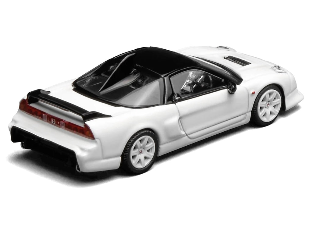 Honda NSX-R GT RHD (Right Hand Drive) Championship White with Black Top "Intern 64" Series 1/64 Diecast Model Car by MotorHelix - image 5