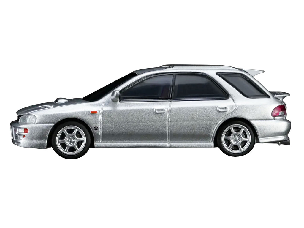 Subaru Impreza WRX STi Wagon Version VI RHD (Right Hand Drive) Arctic Silver Metallic 1/64 Diecast Model Car by MotorHelix - image 4