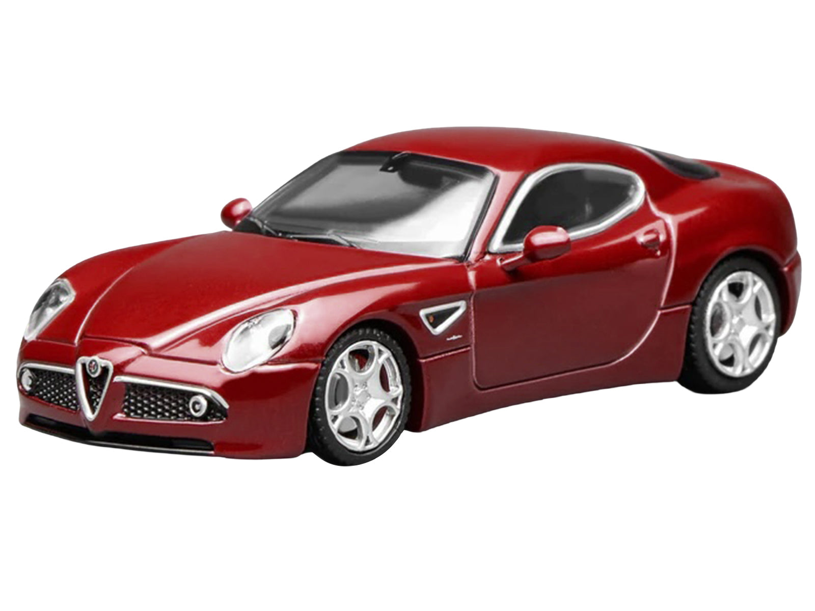 2008 Alfa Romeo 8C Competizione Competition Red Metallic 1/64 Diecast Model Car by MotorHelix - image 2