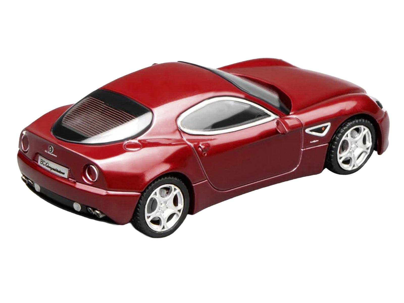 2008 Alfa Romeo 8C Competizione Competition Red Metallic 1/64 Diecast Model Car by MotorHelix - image 4