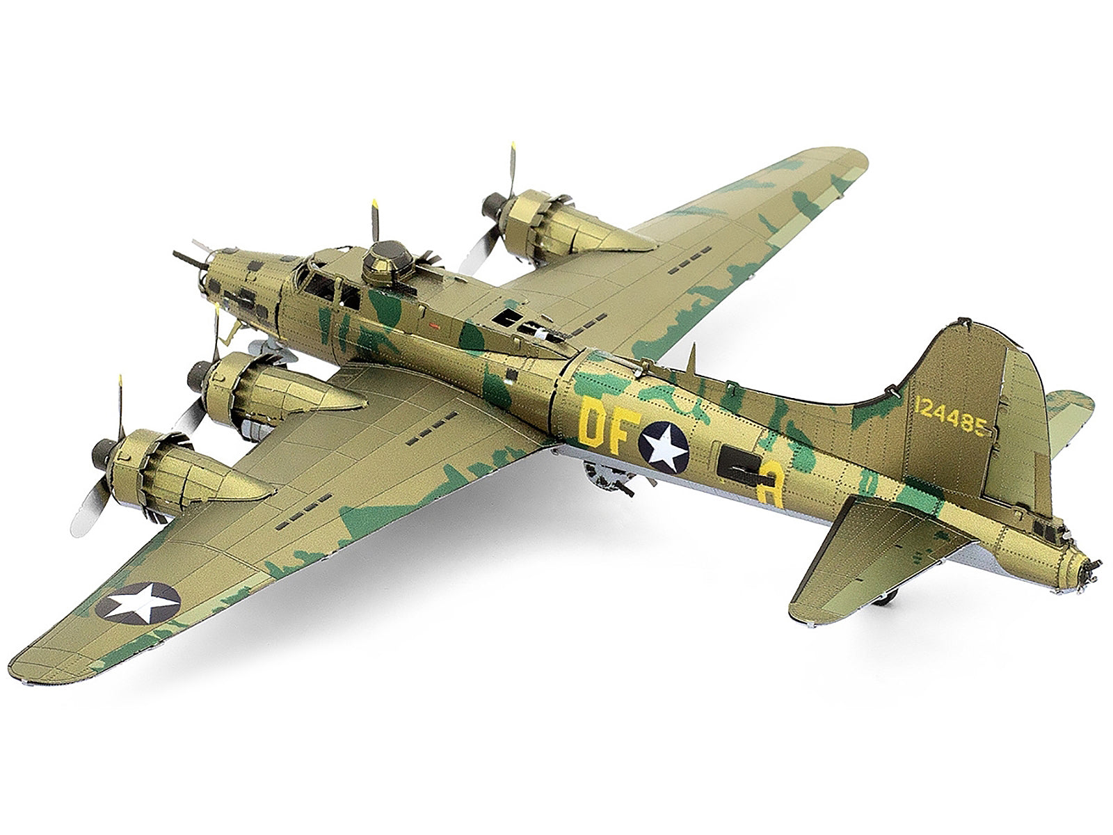 Model Kit Boeing B-17 Flying Fortress Bomber Aircraft "World War II" United States Army Air Forces (Challenging Difficulty) Steel Model by Metal Earth - image 2