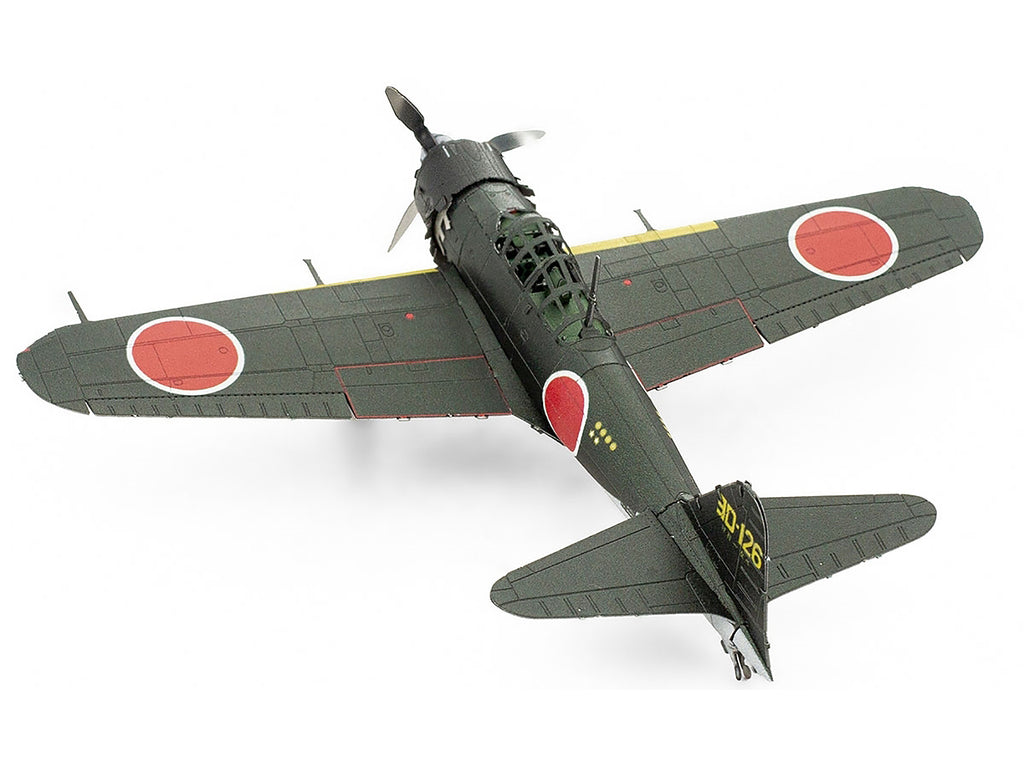 Model Kit Mitsubishi A6M Zero Fighter Aircraft "World War II" Imperial Japanese Navy (Moderate Difficulty) Steel Model by Metal Earth - image 3