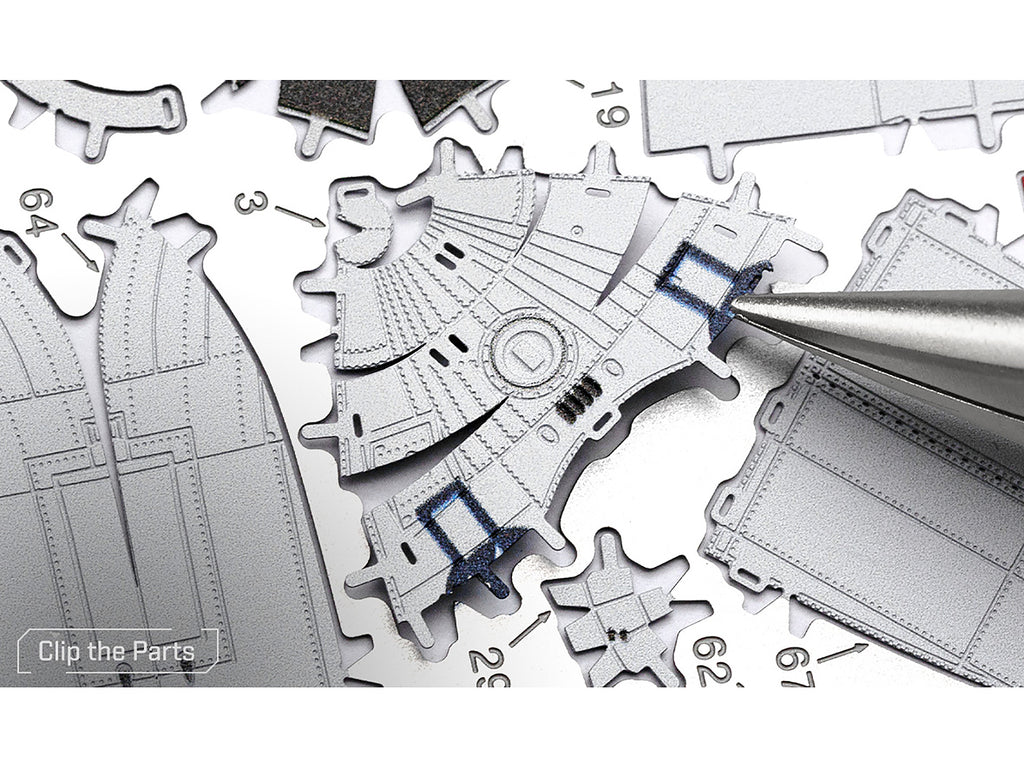 Model Kit Consolidated PBY Catalina Amphibious Aircraft "Miss Pick Up" United States Army Air Forces (Moderate Difficulty) Steel Model by Metal Earth - image 4